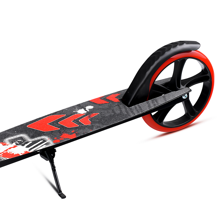 Фото к товару Самокат U012006Y 2-х кол., красный, d 200 мм., PU, в коробке Самокат U012006Y 2-х кол., красный, d 200 мм., PU, в коробке