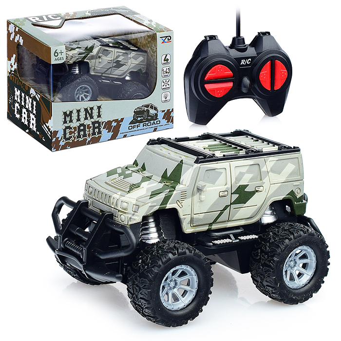Машина 389-1 "Джип армейский" на р/у, 27 MHz, в коробке Машина 389-1 "Джип армейский" на р/у, 27 MHz, в коробке