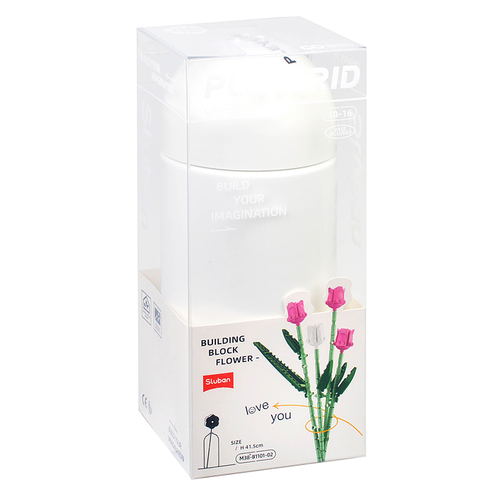 Фото к товару Конструктор M38-B1101-02 "Тюльпаны" (207 дет.) Конструктор M38-B1101-02 "Тюльпаны" (207 дет.)