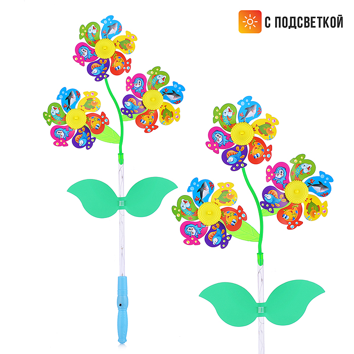 Ветерок 00-5898 "Вместе веселей" 12*26*62см., светящийся, в пакете