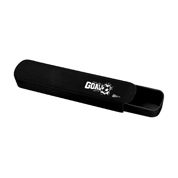 Пенал школьный "Футболисты" без наполнения, 19,7х4,5х2,2 см, полипропилен,