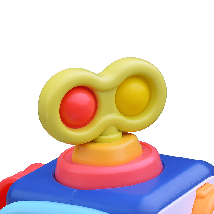 Фото к товару Развивающая игрушка Y0095 "Познавательный бизикуб" в коробке Развивающая игрушка Y0095 "Познавательный бизикуб" в коробке