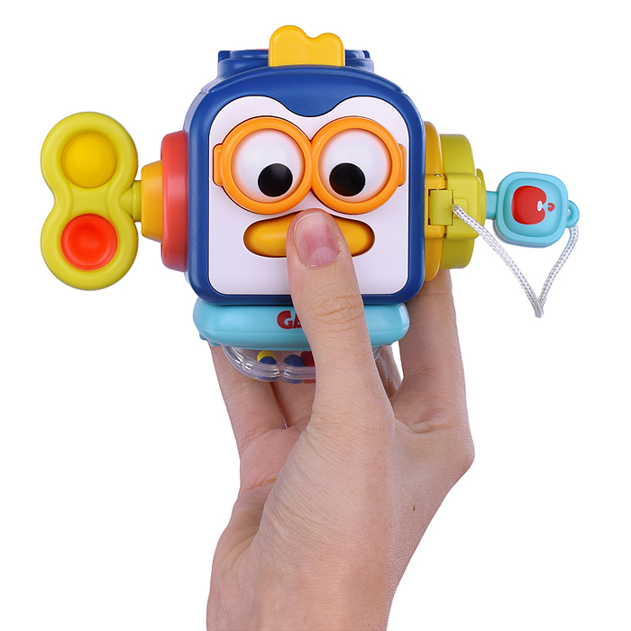 Фото к товару Развивающая игрушка Y0095 "Познавательный бизикуб" в коробке Развивающая игрушка Y0095 "Познавательный бизикуб" в коробке