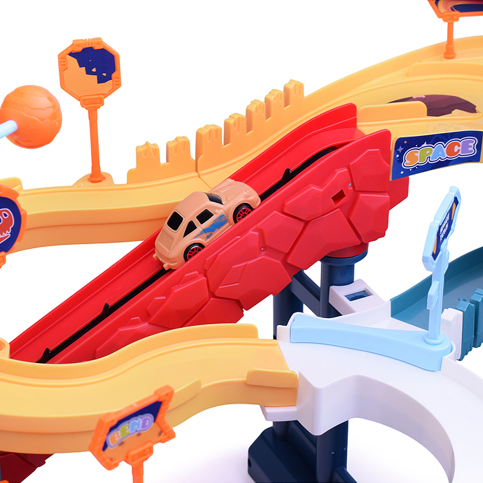 Фото к товару Парковка 5506A "Космические динозавры" в коробке Парковка 5506A "Космические динозавры" в коробке