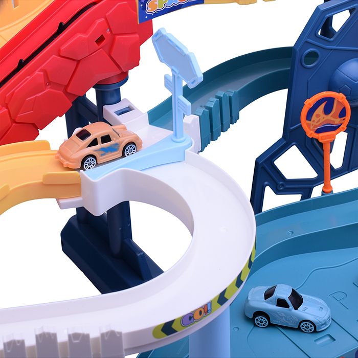 Фото к товару Парковка 5506A "Космические динозавры" в коробке Парковка 5506A "Космические динозавры" в коробке