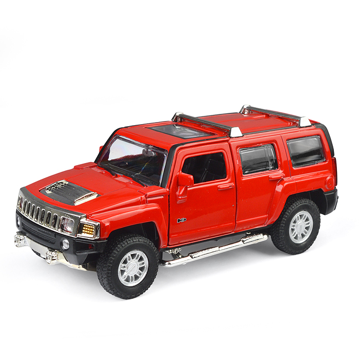 Фото к товару Машина металл Hummer h3, 14,4 см, (двери, багажник, свет-звук) инерция. Машина металл Hummer h3, 14,4 см, (двери, багажник, свет-звук) инерция.