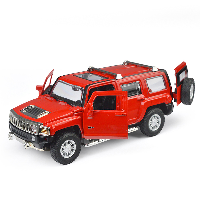 Фото к товару Машина металл Hummer h3, 14,4 см, (двери, багажник, свет-звук) инерция. Машина металл Hummer h3, 14,4 см, (двери, багажник, свет-звук) инерция.