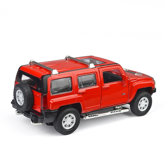 Фото к товару Машина металл Hummer h3, 14,4 см, (двери, багажник, свет-звук) инерция. Машина металл Hummer h3, 14,4 см, (двери, багажник, свет-звук) инерция.
