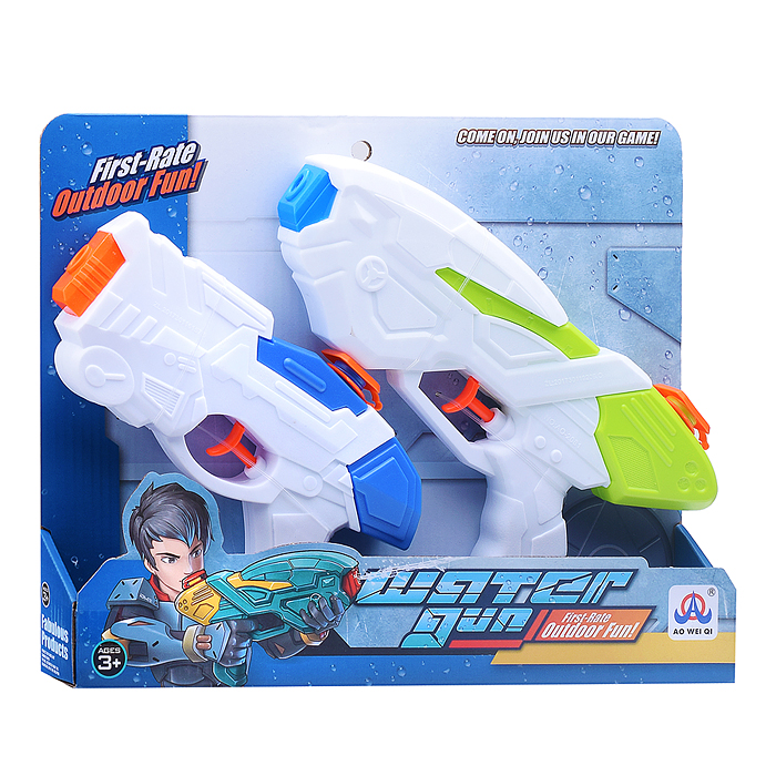 Фото к товару Водное оружие AO-2078D2 "Супер выстрел" в коробке Водное оружие AO-2078D2 "Супер выстрел" в коробке