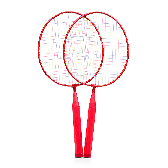 Фото к товару Набор бадминтон 00-5730 (ракетки, воланы) в сетке Набор бадминтон 00-5730 (ракетки, воланы) в сетке