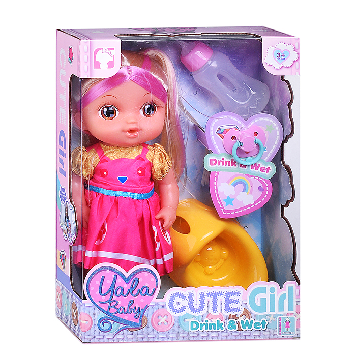 Кукла YL2325L-B "Таисия" с аксессуарами, в коробке