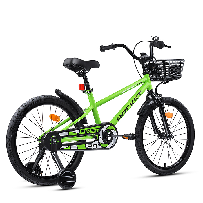 Фото к товару Велосипед 20" Rocket First, цвет зеленый Велосипед 20" Rocket First, цвет зеленый