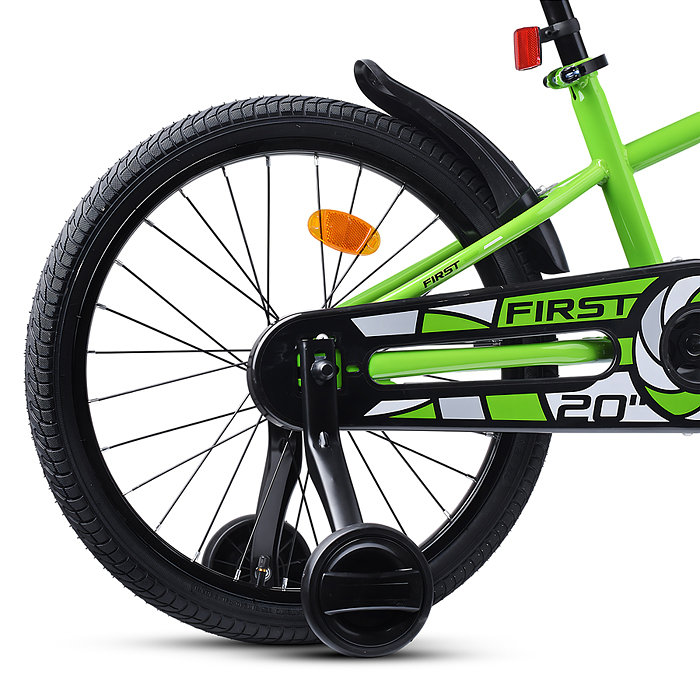 Фото к товару Велосипед 20" Rocket First, цвет зеленый Велосипед 20" Rocket First, цвет зеленый