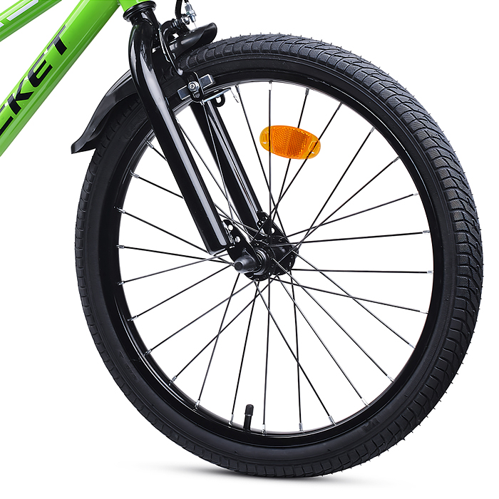 Фото к товару Велосипед 20" Rocket First, цвет зеленый Велосипед 20" Rocket First, цвет зеленый