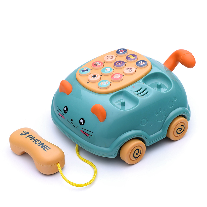 Фото к товару Набор игрушек развивающих LDJ215-3 "Веселый телефон" на батарейках, в коробке Набор игрушек развивающих LDJ215-3 "Веселый телефон" на батарейках, в коробке