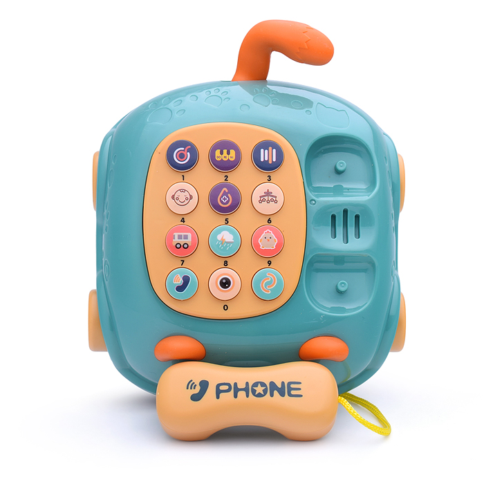 Фото к товару Набор игрушек развивающих LDJ215-3 "Веселый телефон" на батарейках, в коробке Набор игрушек развивающих LDJ215-3 "Веселый телефон" на батарейках, в коробке