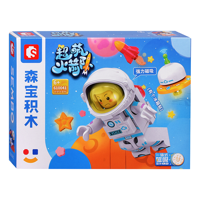 Фото к товару Конструктор 610037-610042 "Космос" в коробке Конструктор 610037-610042 "Космос" в коробке