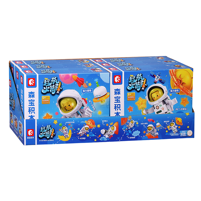 Фото к товару Конструктор 610037-610042 "Космос" в коробке Конструктор 610037-610042 "Космос" в коробке