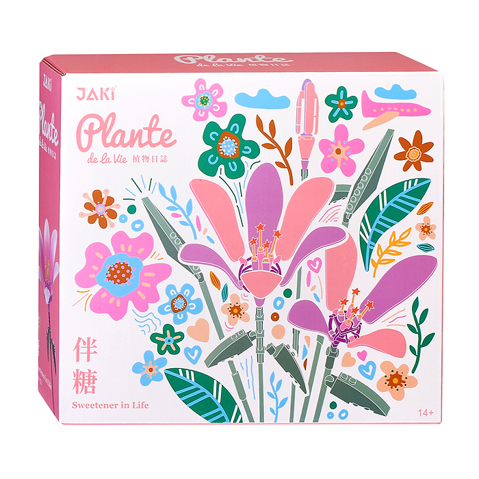 Конструктор JK26102 "Розовый букет" 165 дет., в коробке Конструктор JK26102 "Розовый букет" 165 дет., в коробке