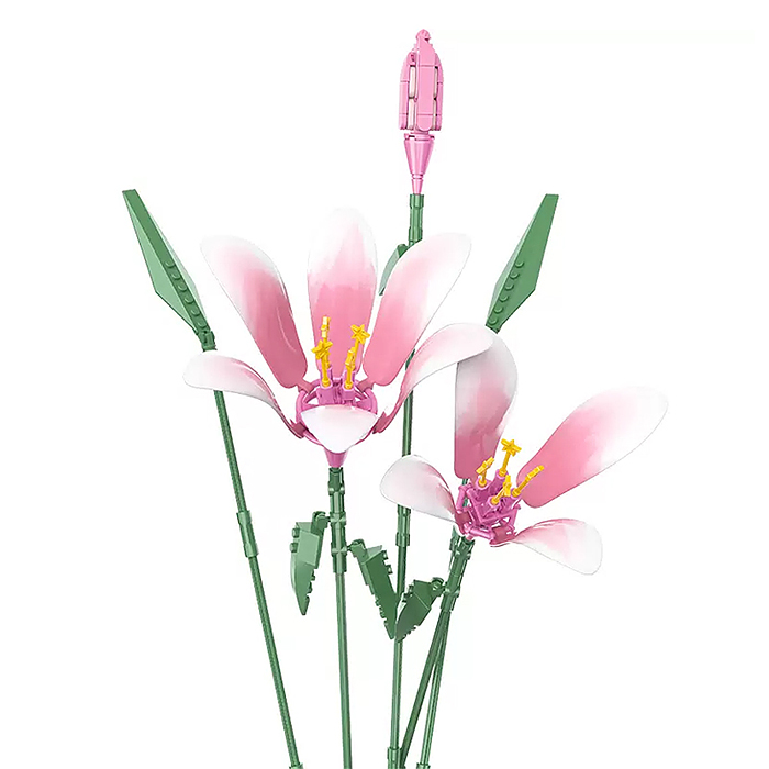 Конструктор JK26102 "Розовый букет" 165 дет., в коробке