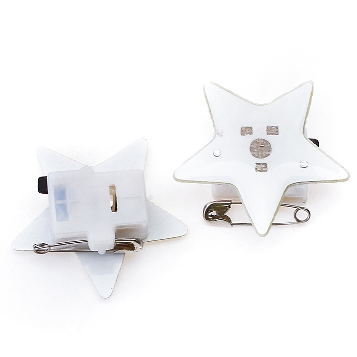 Фото к товару Значок 00-2894 "Звездочка" с подсветкой Значок 00-2894 "Звездочка" с подсветкой