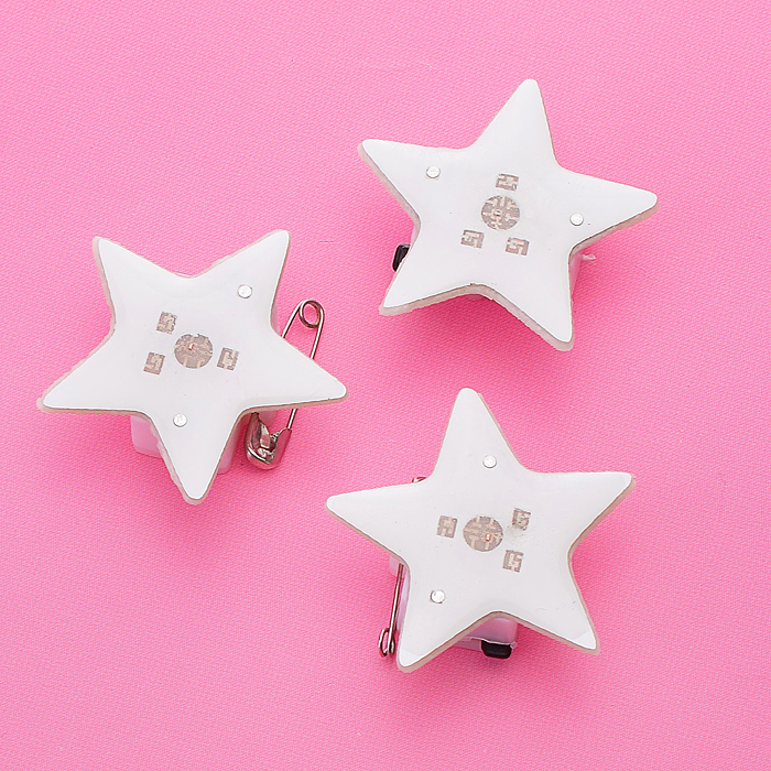 Фото к товару Значок 00-2894 "Звездочка" с подсветкой Значок 00-2894 "Звездочка" с подсветкой