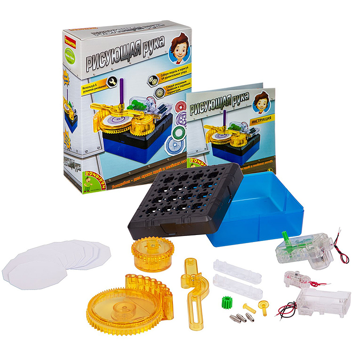 Французские опыты Науки с Буки Рисующая рука Французские опыты Науки с Буки Рисующая рука