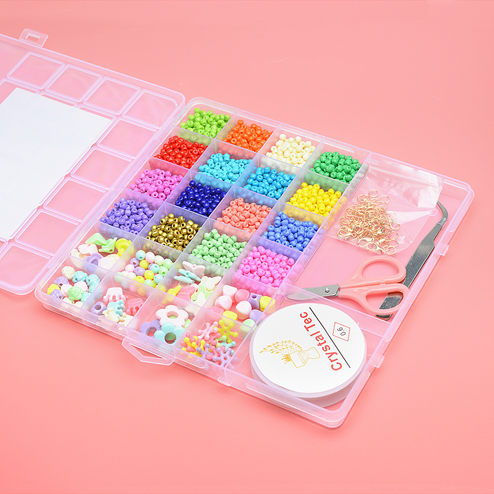 Фото к товару Набор создание украшений UT0212 "Цветная фантазия" в коробке Набор создание украшений UT0212 "Цветная фантазия" в коробке