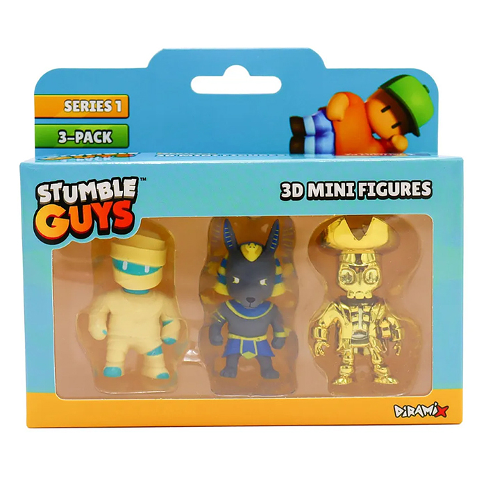 Фото к товару 3D фигурка, 3 шт в упаковке, 5 см, 3D фигурка, 3 шт в упаковке, 5 см,