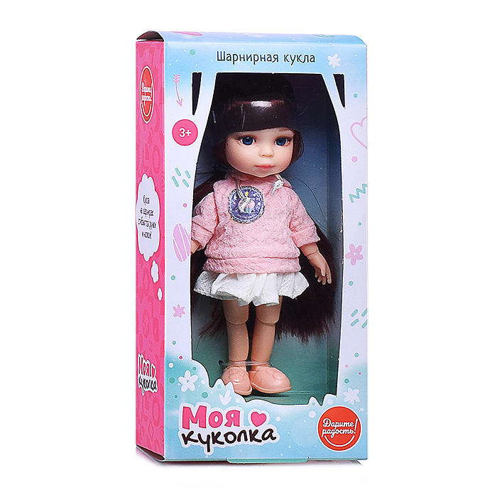Кукла шарнирная UT0121-7 "Моя куколка" "Патриция" в коробке