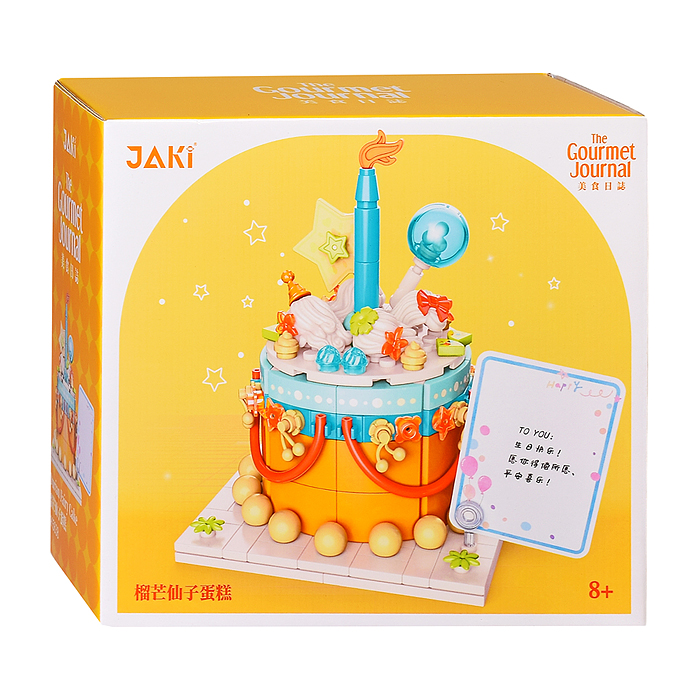 Конструктор JK5638 "Торт именинника" 224 дет., в коробке Конструктор JK5638 "Торт именинника" 224 дет., в коробке