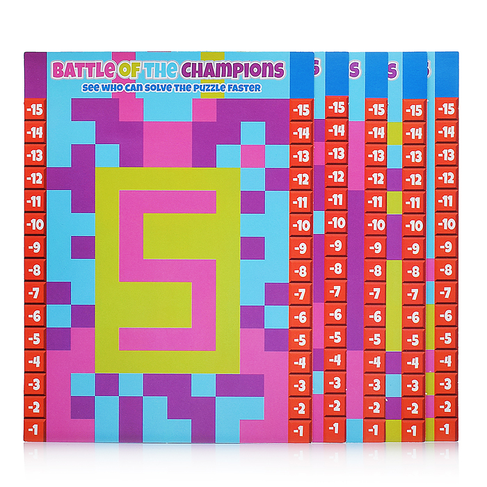 Головоломка 333-1 "Разноцветные блоки" в пакете