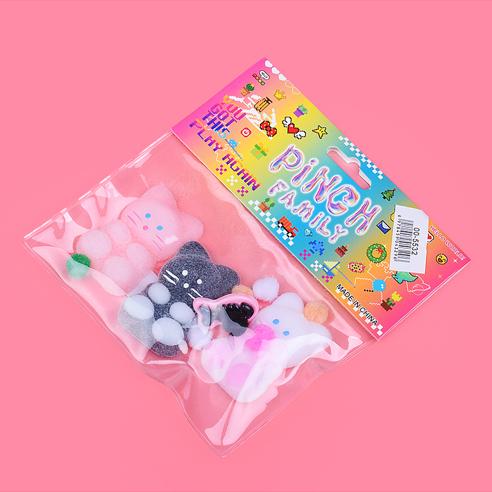 Фото к товару Игрушка -антистресс 00-5532 "Котята" Игрушка -антистресс 00-5532 "Котята"