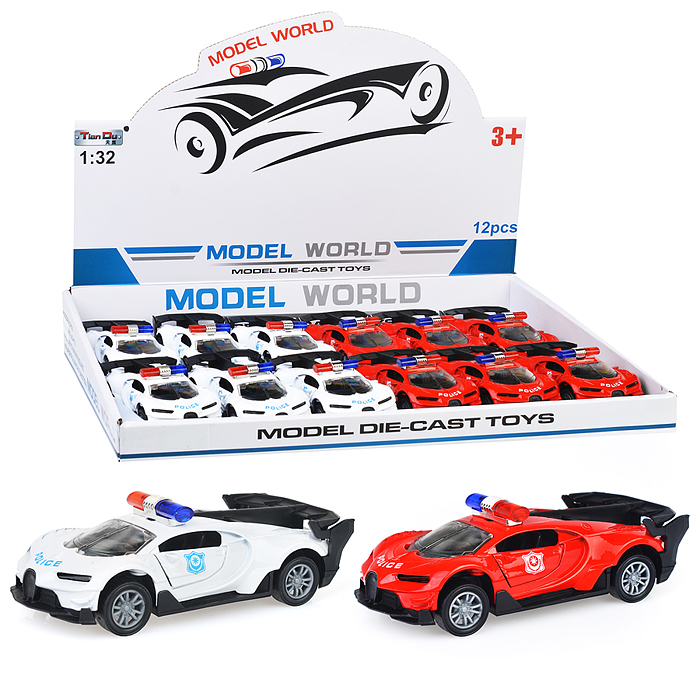 Машина F1114-4M "Гоночный патруль" метал., в дисплее Машина F1114-4M "Гоночный патруль" метал., в дисплее