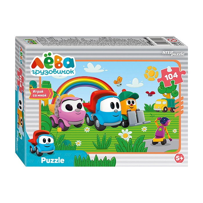Пазлы 104 "Грузовичок Лёва. Друзья" (ООО "Первый проект") Пазлы 104 "Грузовичок Лёва. Друзья" (ООО "Первый проект")