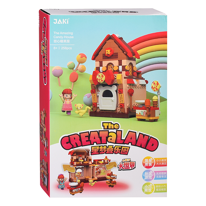 Конструктор JK2110 "Creat a land" 258 дет., в коробке Конструктор JK2110 "Creat a land" 258 дет., в коробке