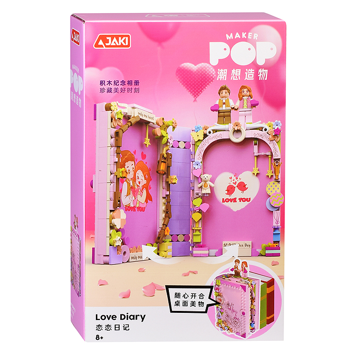 Конструктор JK5151 "Ты и я" 448 дет., в коробочке Конструктор JK5151 "Ты и я" 448 дет., в коробочке