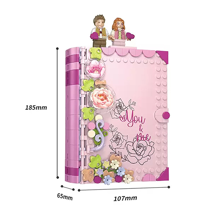 Фото к товару Конструктор JK5151 "Ты и я" 448 дет., в коробочке Конструктор JK5151 "Ты и я" 448 дет., в коробочке