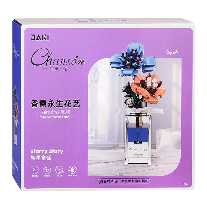 Конструктор JK2503 "Цветы в вазе" 165 дет., в коробке Конструктор JK2503 "Цветы в вазе" 165 дет., в коробке