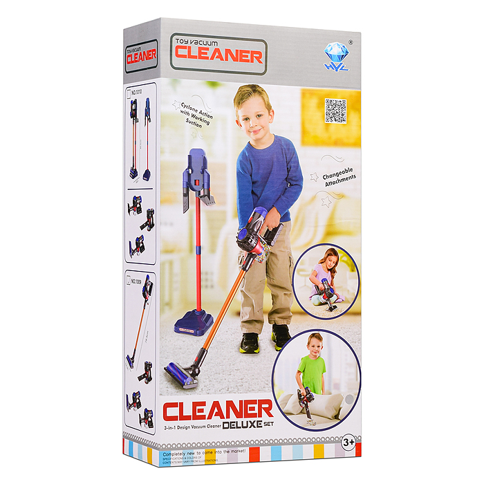 Фото к товару Пылесос 1009b "Мамин помощник" в коробке Пылесос 1009b "Мамин помощник" в коробке