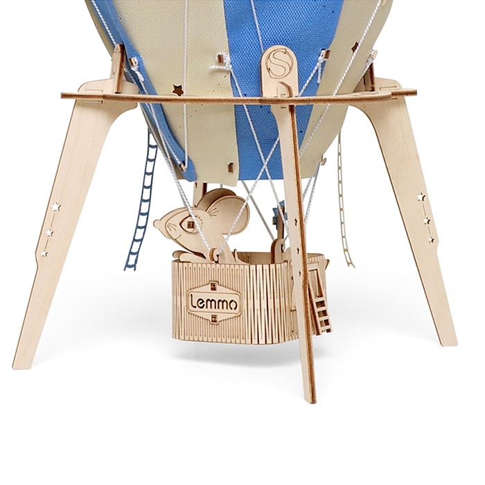 Фото к товару Модель Светильник Воздушный шар "Сияние ночи" Модель Светильник Воздушный шар "Сияние ночи"