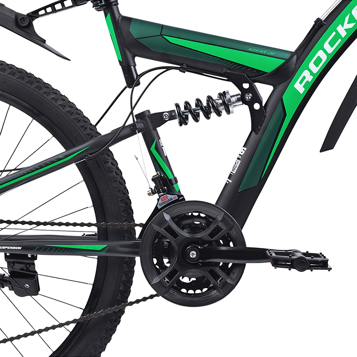 Фото к товару Велосипед 26" Rocket Azkar, цвет зеленый, размер 18" Велосипед 26" Rocket Azkar, цвет зеленый, размер 18"