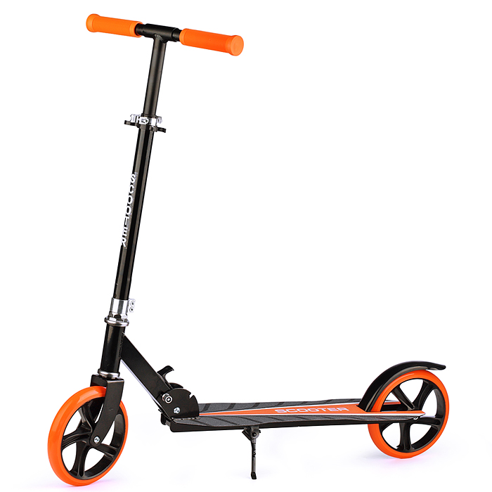 Фото к товару Самокат U037838Y 2-х кол., оранжевый, PU/ 200 мм, ABEC 7, в коробке Самокат U037838Y 2-х кол., оранжевый, PU/ 200 мм, ABEC 7, в коробке