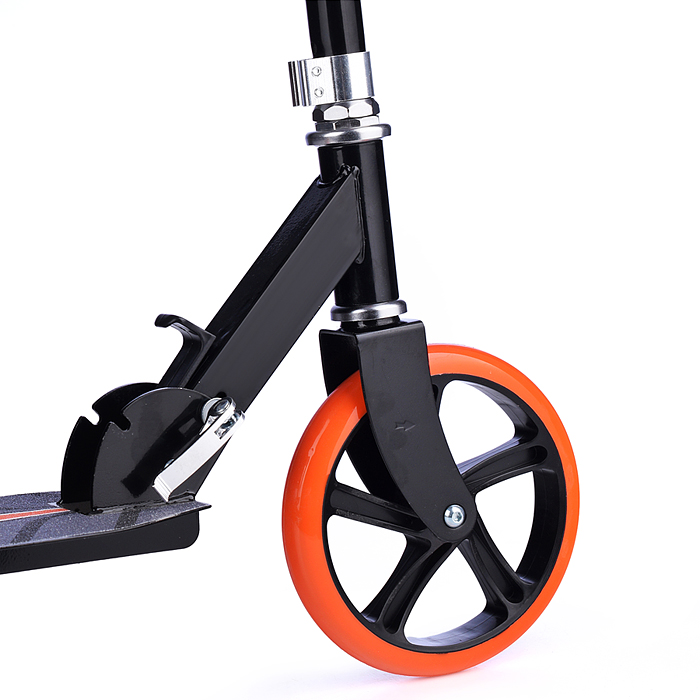 Фото к товару Самокат U037838Y 2-х кол., оранжевый, PU/ 200 мм, ABEC 7, в коробке Самокат U037838Y 2-х кол., оранжевый, PU/ 200 мм, ABEC 7, в коробке