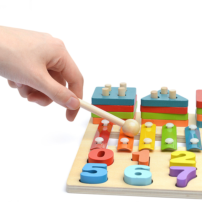 Игра развивающая D2027 4 в 1 "Обучайся"