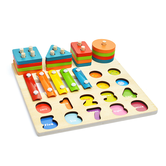 Игра развивающая D2027 4 в 1 "Обучайся"