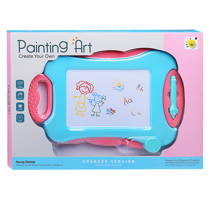 Фото к товару Доска для рисования 23188-9A "Мой первый рисунок" в коробке Доска для рисования 23188-9A "Мой первый рисунок" в коробке