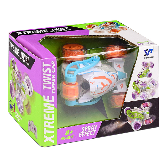 Фото к товару Машина S-020 "Extreme twist" р/у, 27 MHz, в коробке Машина S-020 "Extreme twist" р/у, 27 MHz, в коробке