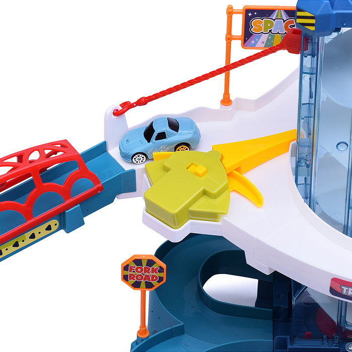 Фото к товару Парковка 5507A "Космическая станция" в коробке Парковка 5507A "Космическая станция" в коробке