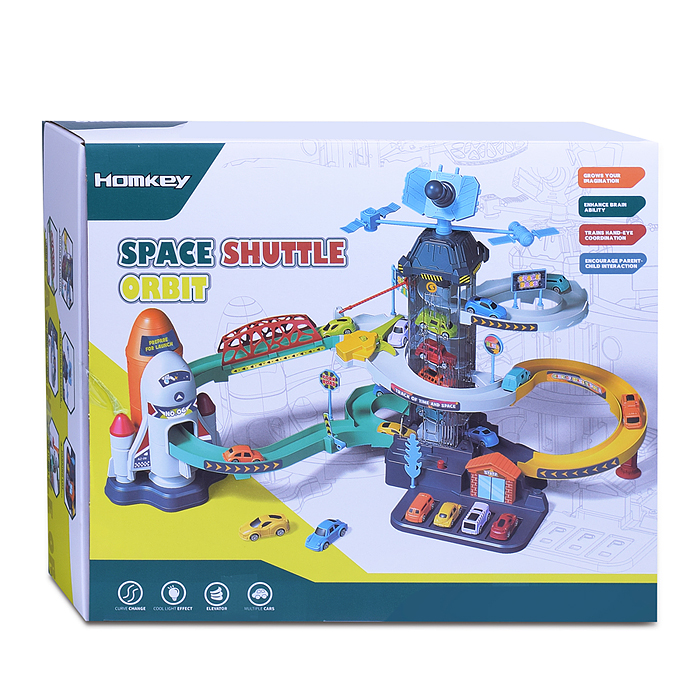 Фото к товару Парковка 5507A "Космическая станция" в коробке Парковка 5507A "Космическая станция" в коробке